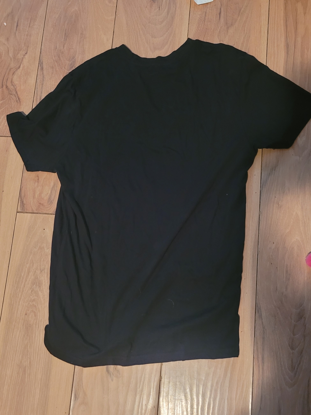 Black Steelers Graphic Short Sleeve Tee Faded logo Style - Picture 3 of 3